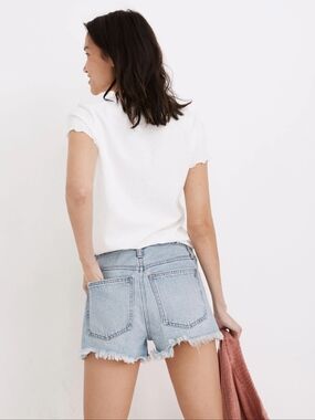Madewell Relaxed Slouchy Denim Shorts Cedarcroft Sz 26 NWOT